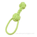 Candy Color Cotton Rope Molar Chewing Dog Toy